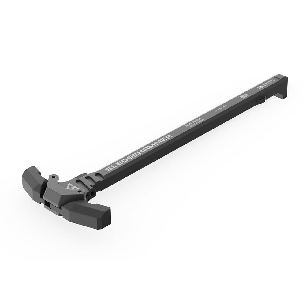 Breek Arms The Sledgehammer AR-10 Gas Blocking Charging Handle Black Picture of Breek Arms Sledgehammer Ambi Charging Handle - AR10 - Black