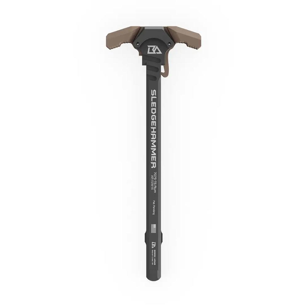 Breek Arms The Sledgehammer AR-15 Gas Blocking Charging Handle FDE Picture of Breek Arms Sledgehammer Ambi Charging Handle - AR15 - FDE
