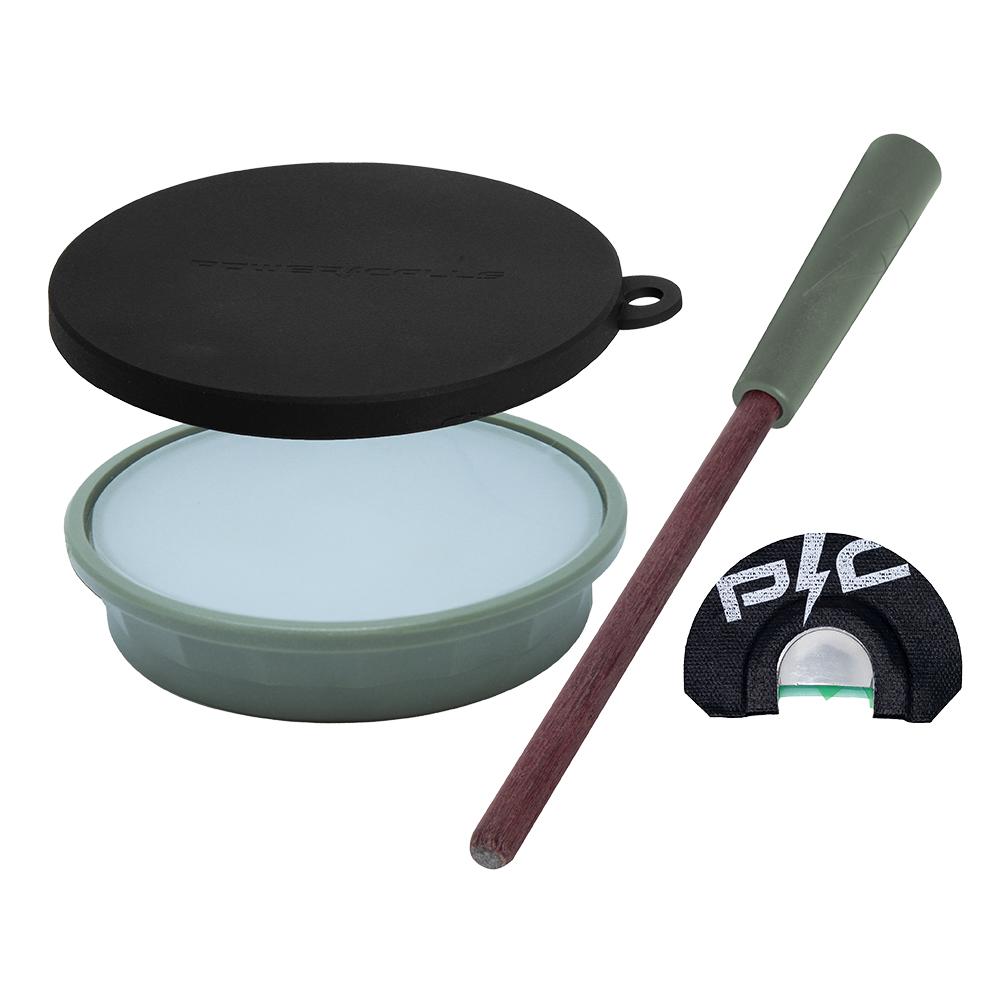 Power Calls Fuel Turkey Call Combo Kit Fuel Crystal Call and Batwing Dome Mouth Call