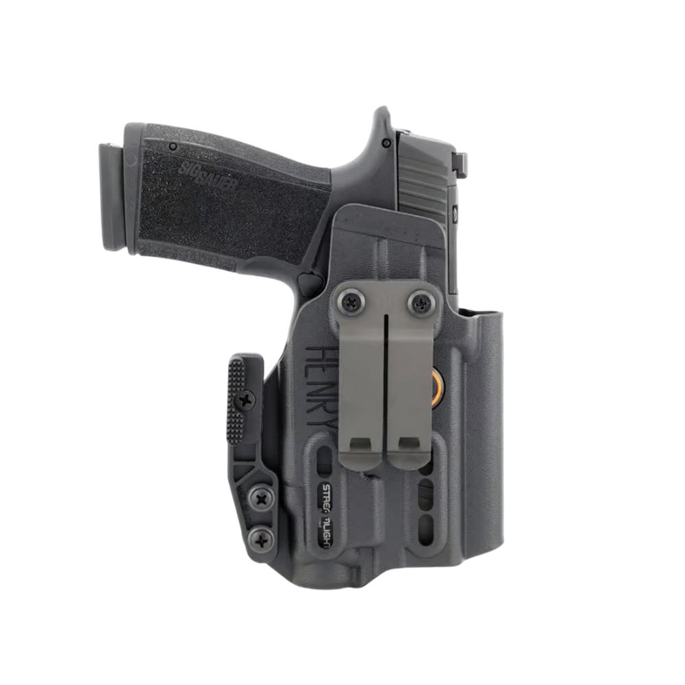 Henry Holsters Ember AIWB/IWB Holster for Sig P365-XMacro TLR-7 SUB Black Ambi Picture of Henry Holsters Henry Holsters Ember Sig P365-XMACRO TLR-7 SUB w/ DCC Monoblock Holster