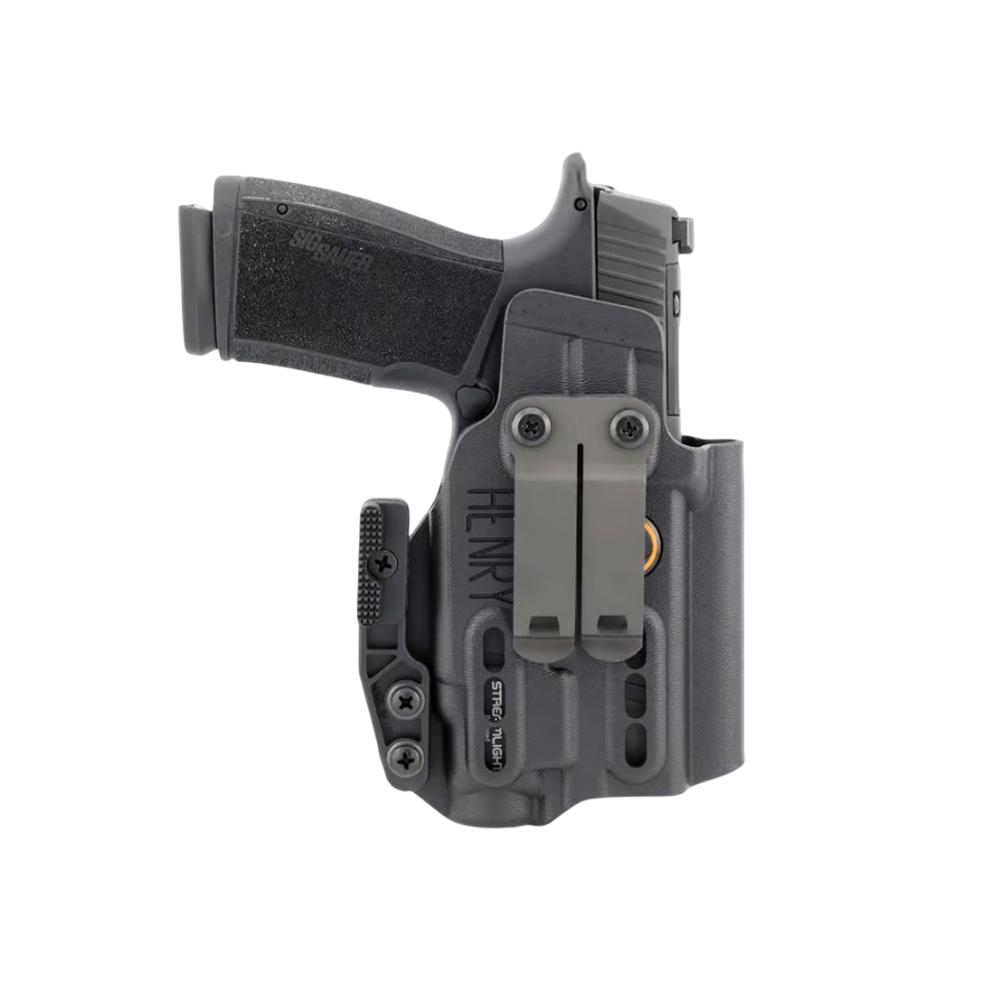 Henry Holsters Ember AIWB/IWB Holster for Sig P365-XMacro TLR-7 SUB Black Ambi Picture of Henry Holsters Henry Holsters Ember Sig P365-XMACRO TLR-7 SUB w/ DCC Monoblock Holster