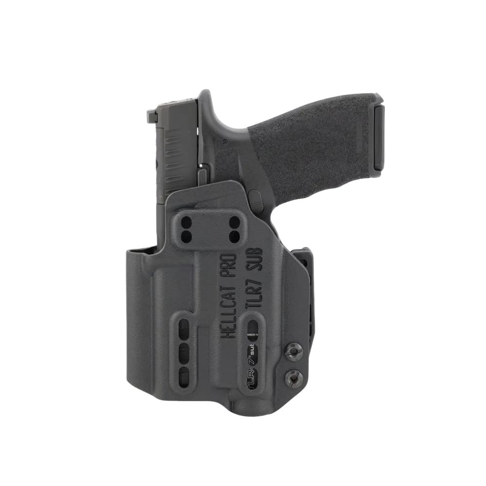 Henry Holsters Ember AIWB/IWB Holster for Springfield Hellcat Pro TLR-7 SUB Black Ambi Picture of Henry Holsters Henry Holsters Ember Sprngfld Hellcat Pro TLR-7 SUB w/ DCC Monoblock Hlstr