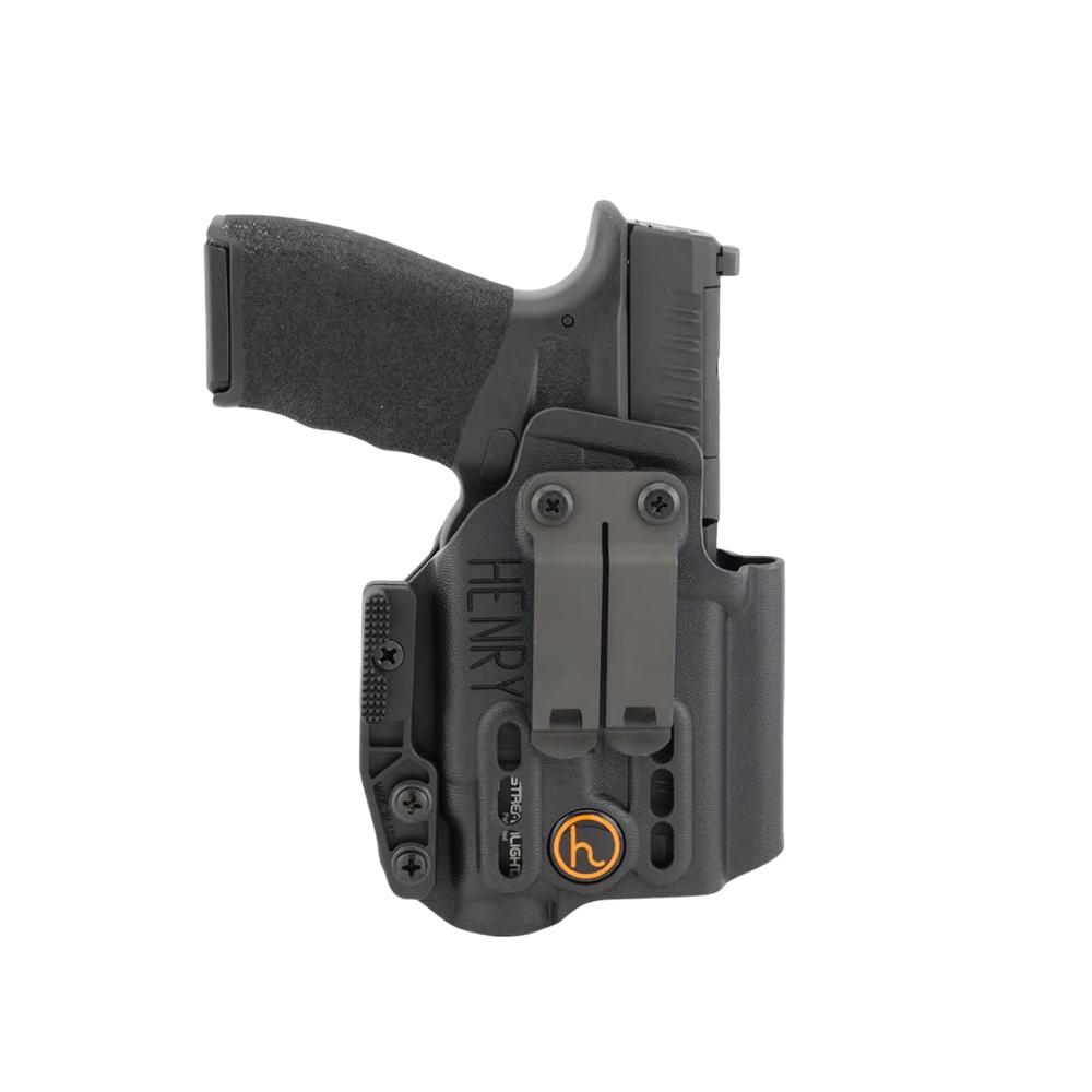 Henry Holsters Ember AIWB/IWB Holster for Springfield Hellcat Pro TLR-7 SUB Black Ambi Picture of Henry Holsters Henry Holsters Ember Sprngfld Hellcat Pro TLR-7 SUB w/ DCC Monoblock Hlstr
