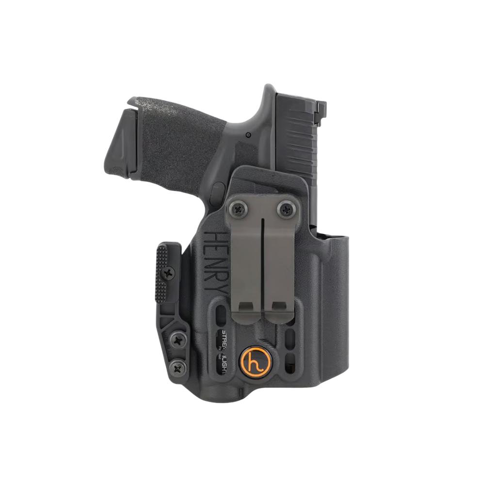 Henry Holsters Ember AIWB/IWB Holster for Springfield Hellcat TLR-7 SUB Black Ambi Picture of Henry Holsters Henry Holsters Ember Springfield Hellcat TLR-7 SUB w/ DCC Monoblock Holster