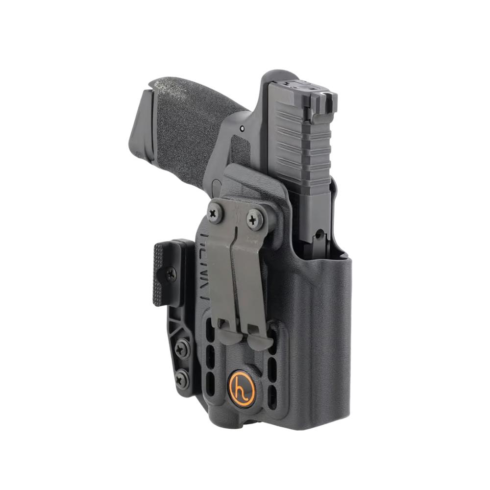 Henry Holsters Ember AIWB/IWB Holster for Springfield Hellcat TLR-7 SUB Black Ambi Picture of Henry Holsters Henry Holsters Ember Springfield Hellcat TLR-7 SUB w/ DCC Monoblock Holster