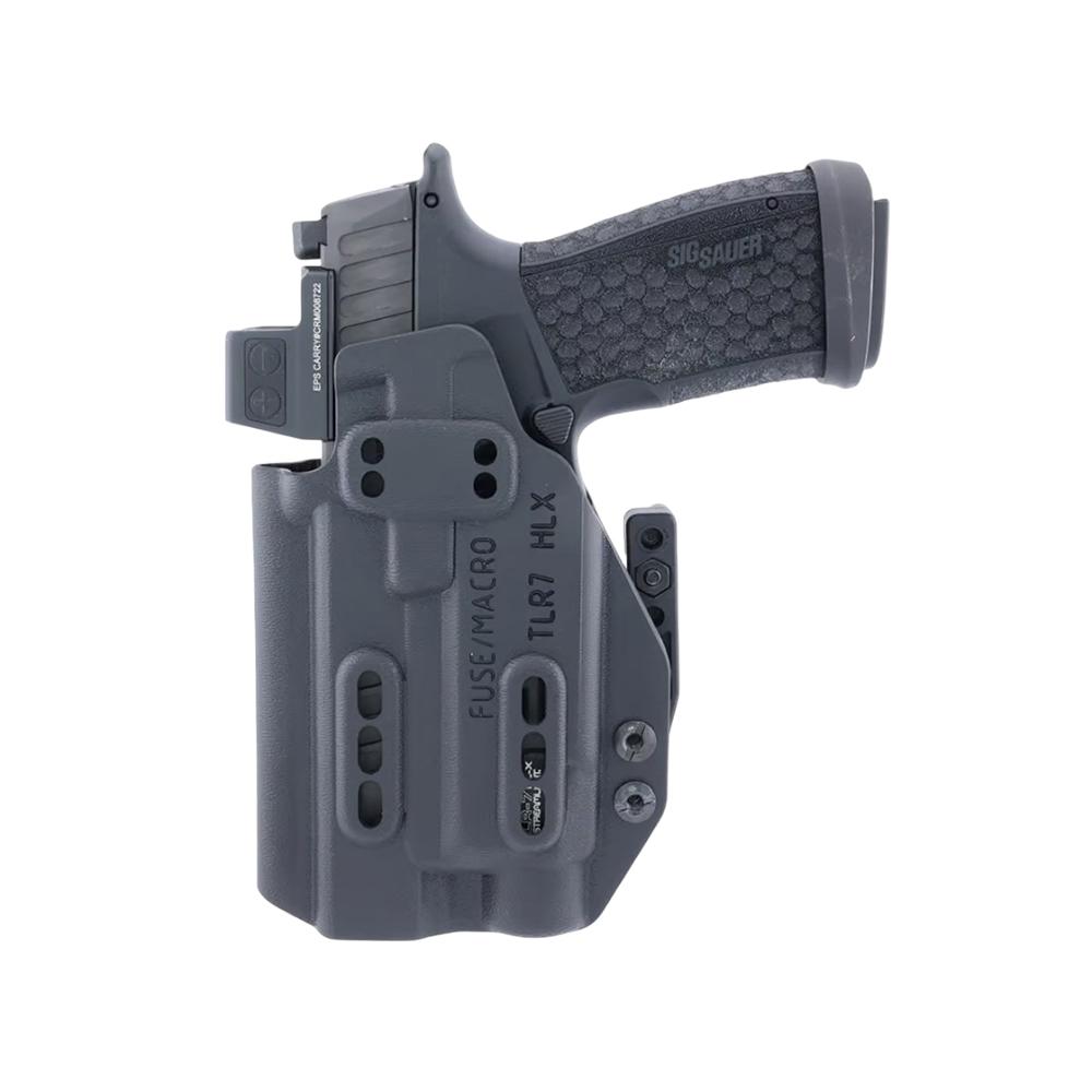 Henry Holsters Ember AIWB/IWB Holster for Sig P365 Fuse TLR-7 HLX Black Ambi Picture of Henry Holsters Henry Holsters Ember Sig P365 Fuse w/ TLR-7 HLX w/ DCC Monoblock Holster