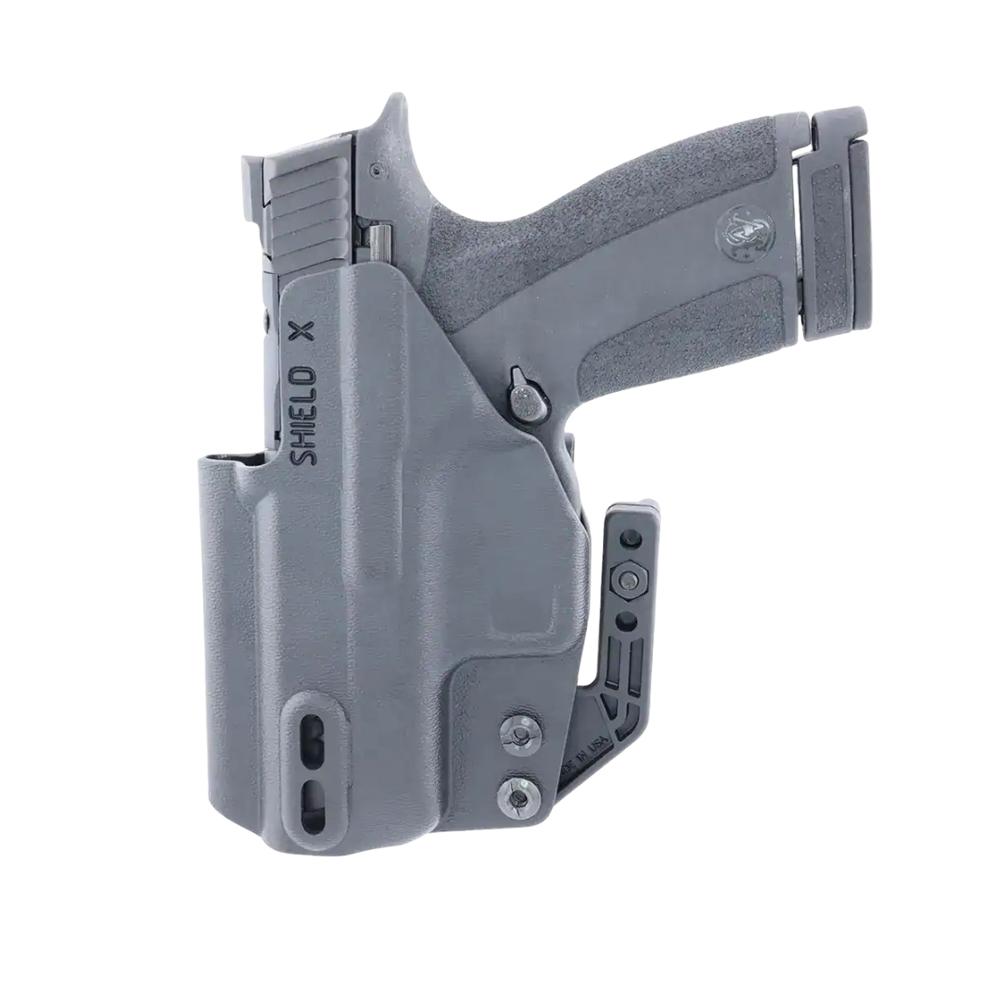 Henry Holsters Cipher AIWB/IWB Holster for S&W M&P Shield X Black Ambi Picture of Henry Holsters Henry Holsters Cipher M&P Shield X w/ DCC Mod4s Holster