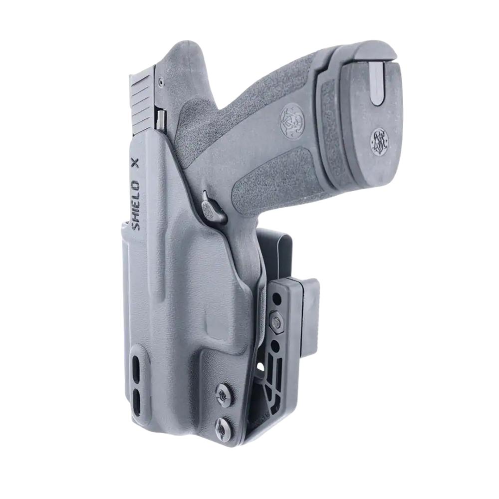 Henry Holsters Cipher AIWB/IWB Holster for S&W M&P Shield X Black Ambi Picture of Henry Holsters Henry Holsters Cipher M&P Shield X w/ DCC Mod4s Holster