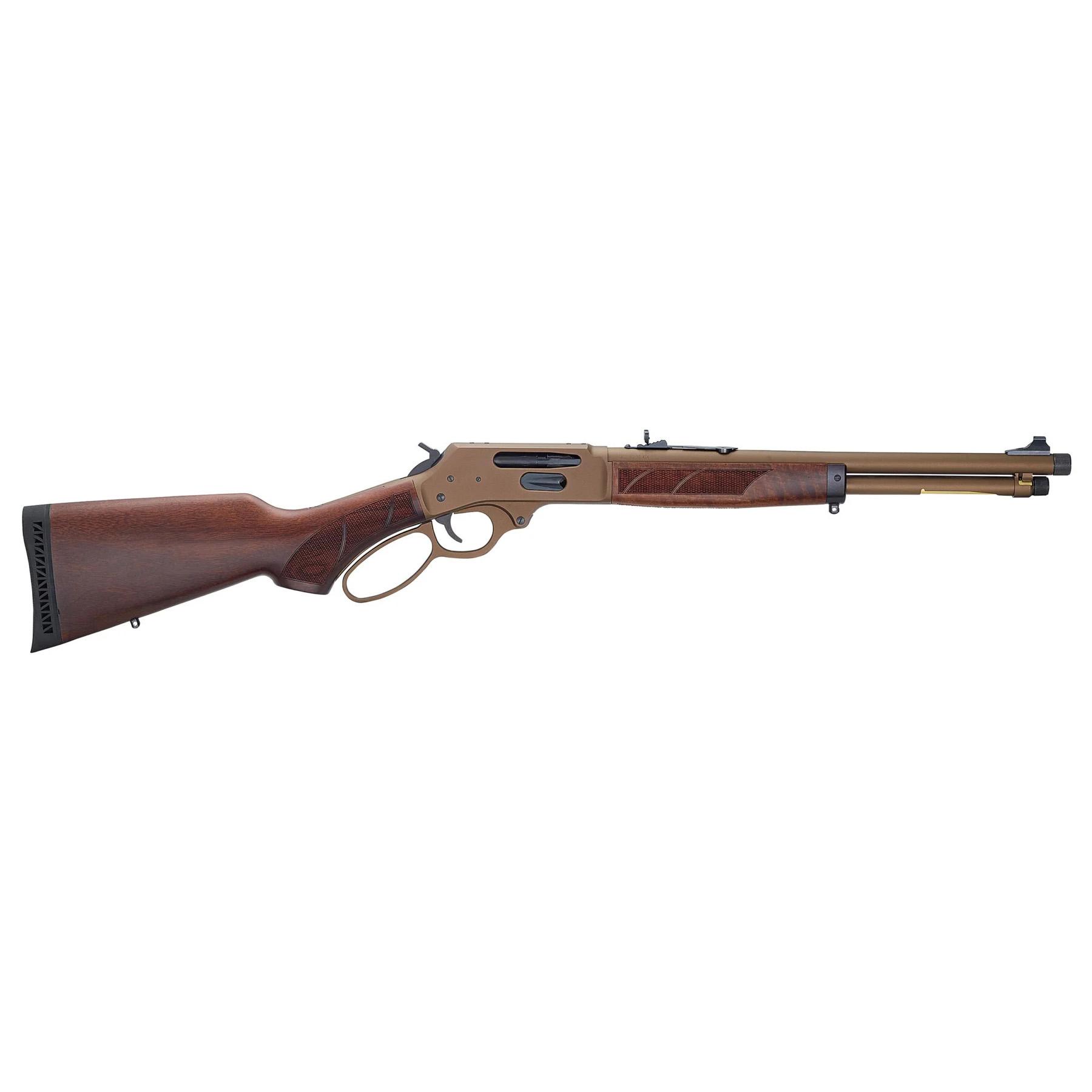 Henry H9 Explorer Carbine Rifle .30-30 Win 5rd Capacity 16.5" 5/8x24 Threaded Barrel Walnut Stock Picture of Henry Repeating Arms Company Henry H9 Explorer Carbine .30-30 Win (Burnt Bronze)