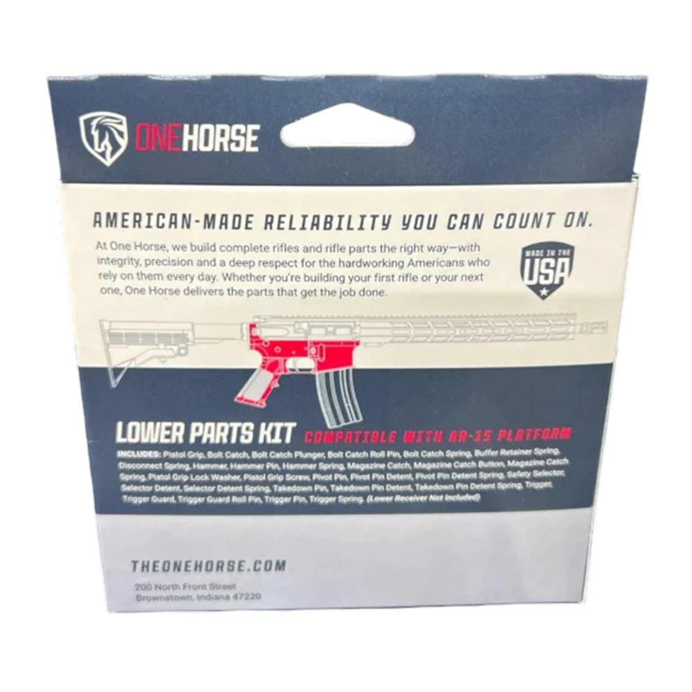 One Horse AR-15 Complete Lower Parts Kit Picture of One Horse One Horse AR15 Complete Lower Parts Kit