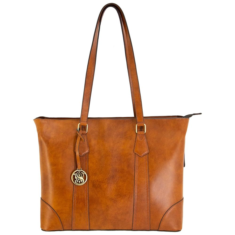 Smith & Wesson Travel Tote Concealed Carry Purse Tan Picture of Rugged Rare S&W - Travel Tote-Tan