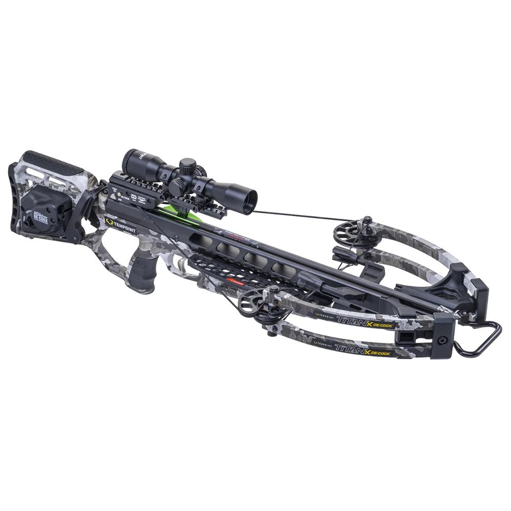 Ten Point Titan X De-Cock Crossbow ACUdraw De-Cock Pro-View 400 Scope Vektra Picture of Tenpoint Crossbow Technologies Titan X Decock ACUdraw De-Cock Pro-View 400 Scope