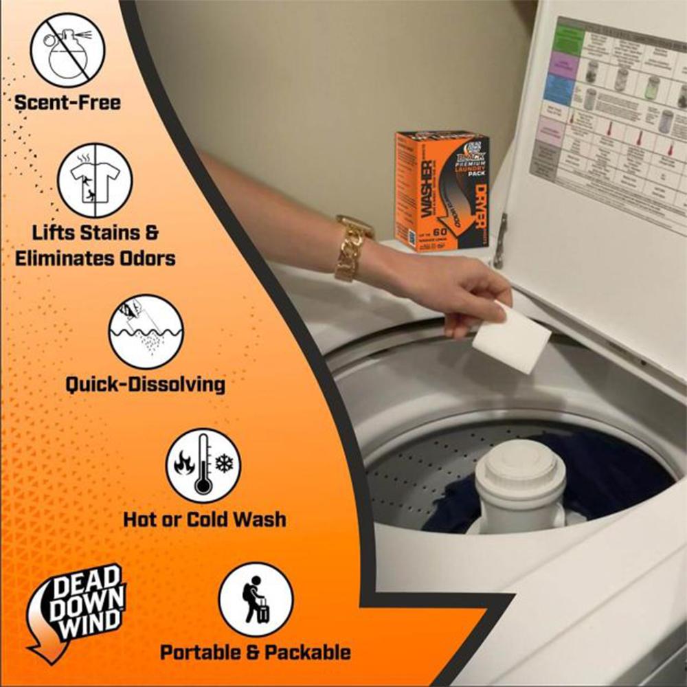Dead Down Wind Laundry Detergent Sheets Picture of Dead Down Wind DBA Arcus Hunting Laundry Detergent Sheets (Orange)