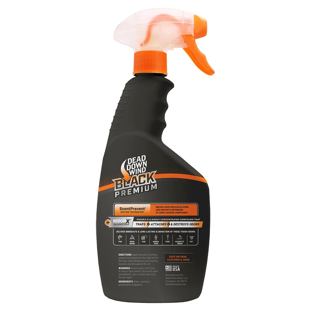 Dead Down Wind Black Premium Spray 24 oz Picture of Dead Down Wind DBA Arcus Hunting BLACK Premium Field Spray 24 oz