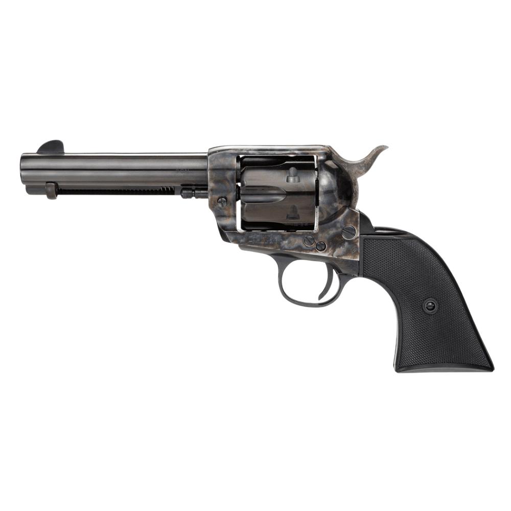 Taylor & Co TC9 1873 Single Action Handgun 9mm Luger 6rd Capacity 4.75" Barrel Black Army Checkered Grip Picture of Taylor's & Company Firearms Taylor TC9 1873 SA 4.75'' 9MM BLACK CHECKERED GRIP