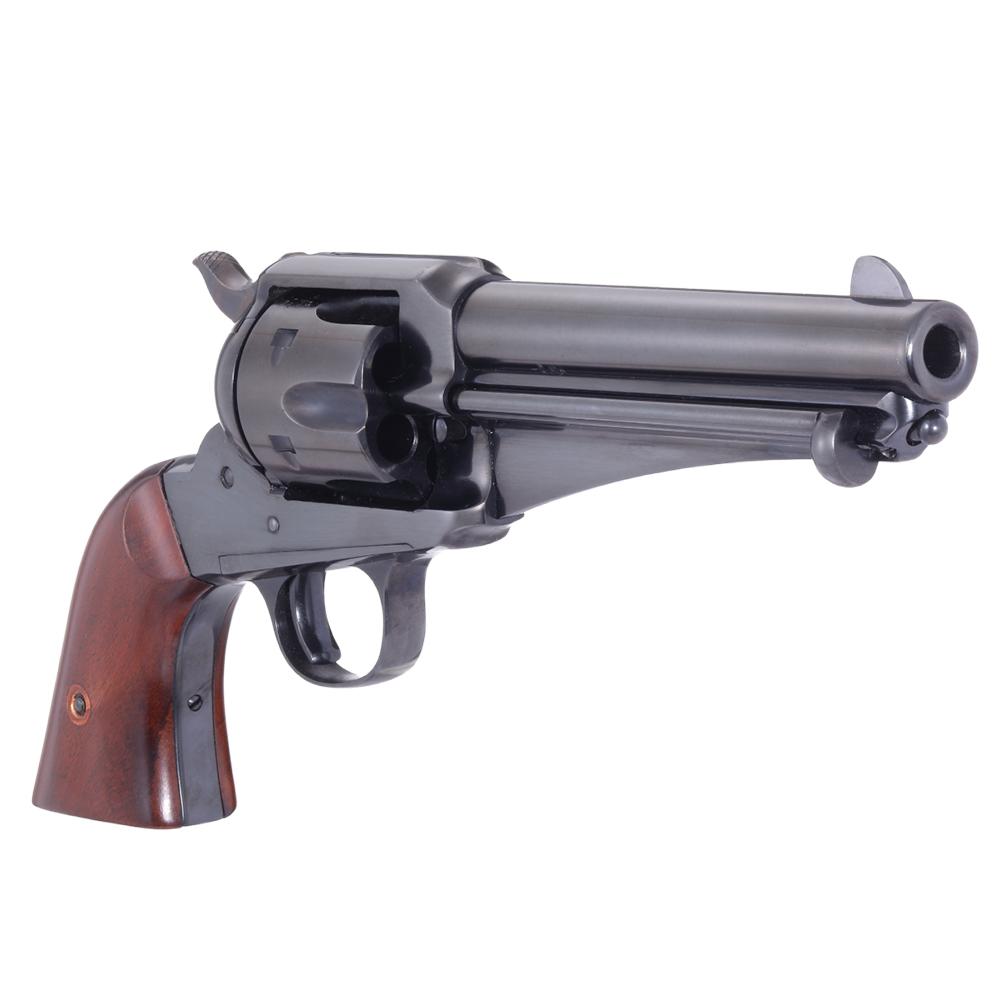 Taylor & Co 1875 Outlaw Handgun 9mm Luger 6rd Capacity 5.5" Barrel Walnut Grips Picture of Taylor's & Company Firearms Taylor 1875 ARMY OUTLAW 5.5'' 9MM ALL BLUED