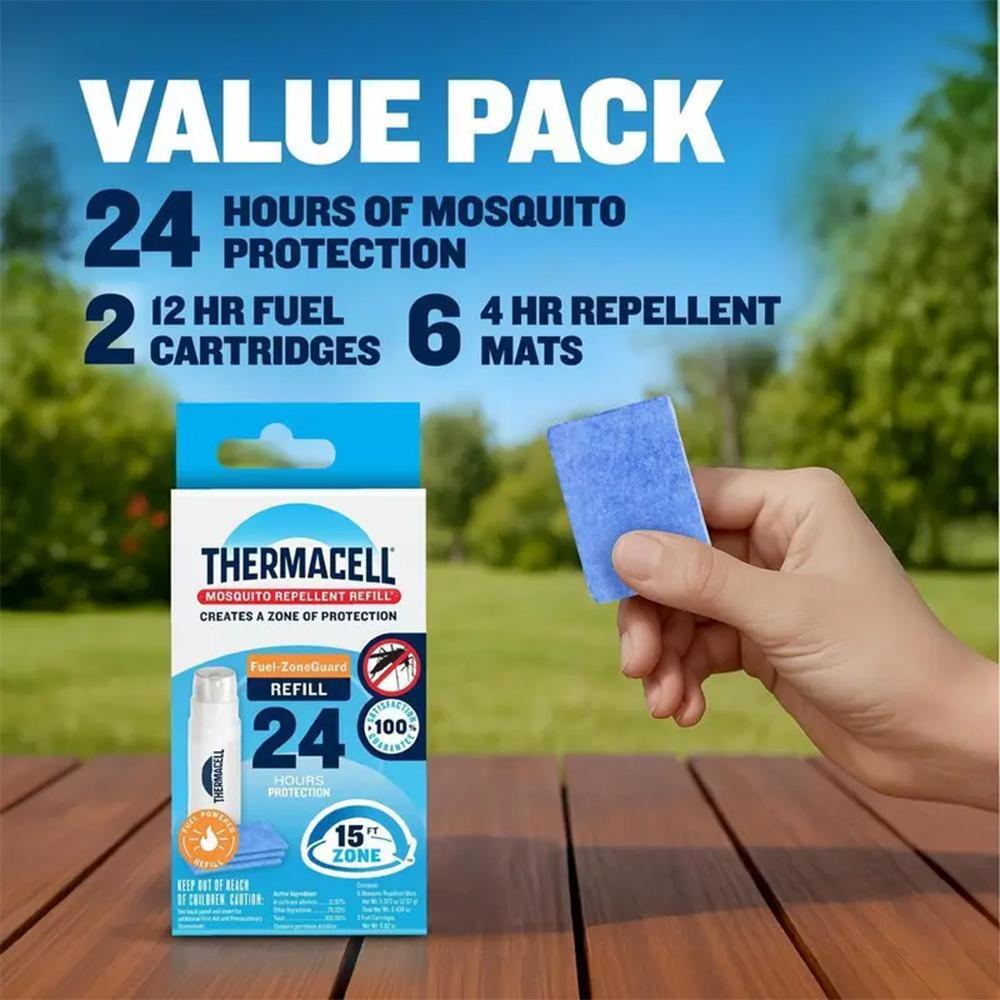 Thermacell Original Mosquito Repellent Refills 24 Hours Picture of Thermacell Repellents Inc. Original Mosquito Repellent Refills 24 Hours