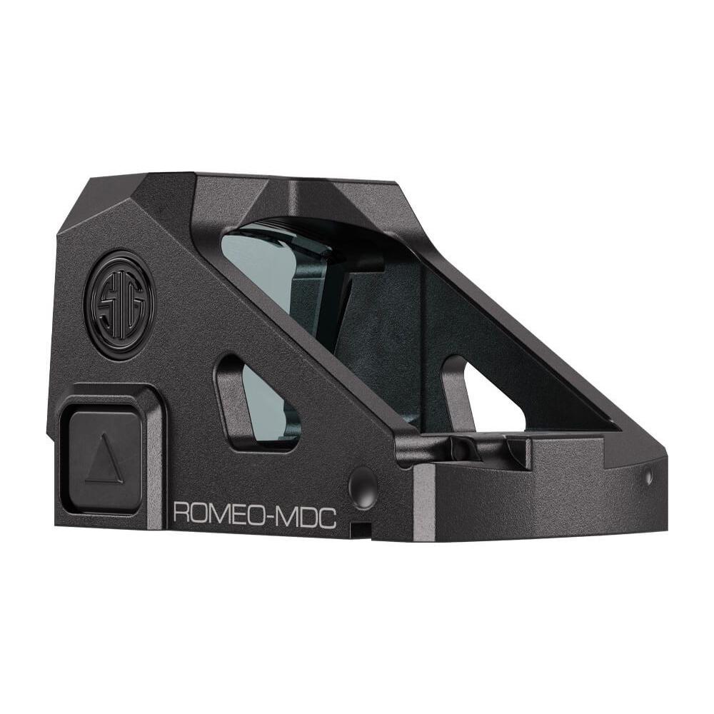 Sig Sauer Romeo-MDC Red Dot Sight 6 MOA Dot Black Picture of Sig Sauer ROMEO-MDC REFLEX SIGHT OPEN COMPACT FOOTPRINT 6 MOA RED DOT BLACK