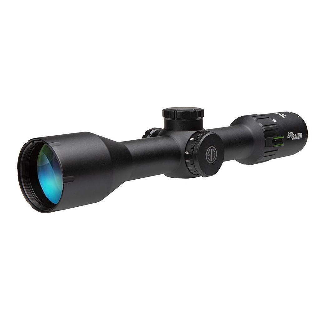Sig Sauer WHISKEY6 Rifle Scope 3-18x44 30mm SFP QUADPLEX LOCKING 0.25 MOA ADJ Black