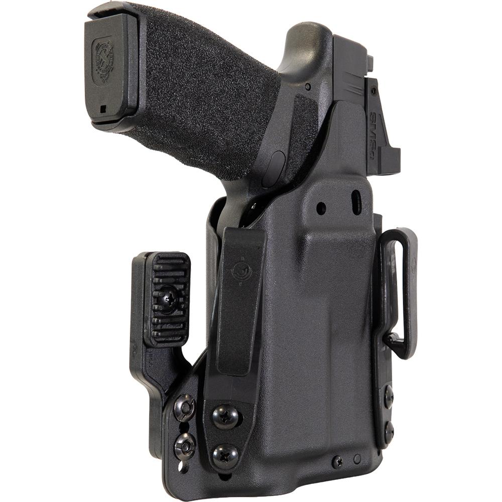 Mission First Tactical Pro Series IWB Light Holster for Springfield Hellcat PRO with TLR7A Black Ambi Picture of Mission First Tactical MFT Springfield Hellcat PRO TLR7 A X HL-X USB IWB Light Holster