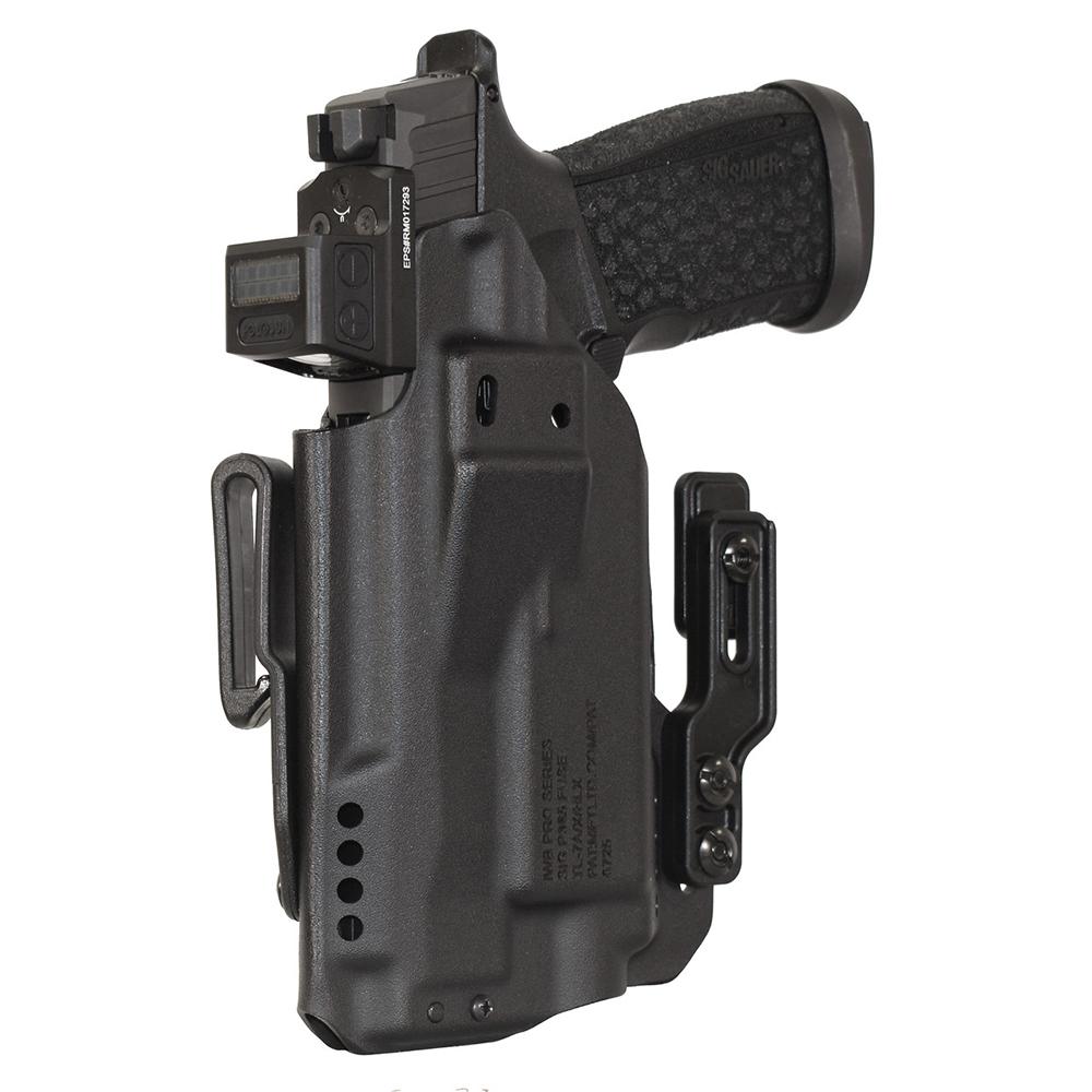 Mission First Tactical IWB Light Holster for Sig P365-FUSE TLR7A Pro Series Black Ambi Picture of Mission First Tactical MFT Sig P365-FUSE TLR7 A X HL-X IWB Light Holster