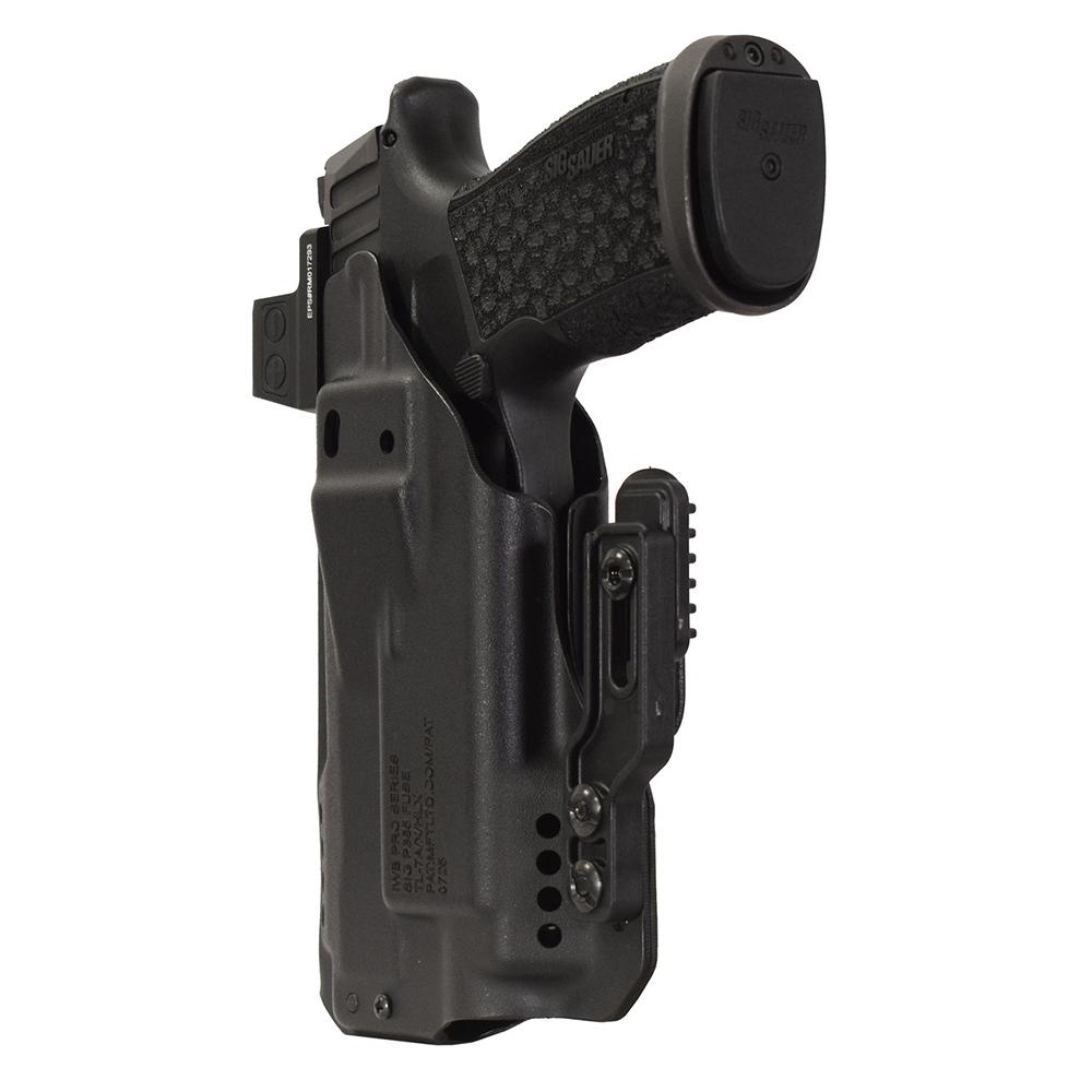 Mission First Tactical IWB Light Holster for Sig P365-FUSE TLR7A Pro Series Black Ambi Picture of Mission First Tactical MFT Sig P365-FUSE TLR7 A X HL-X IWB Light Holster