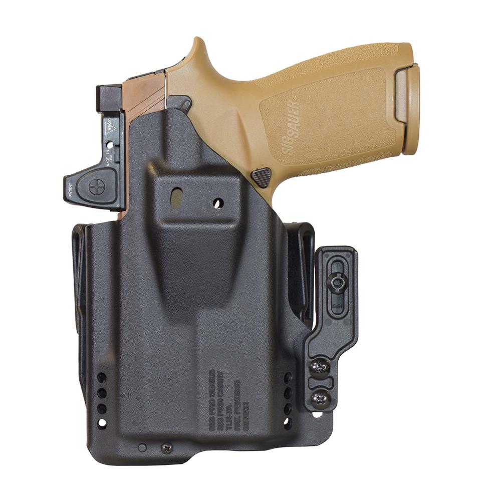 Mission First Tactical Pro Series IWB Light Holster for Sig P320 X Carry/M18 with TLR7 Black Ambi Picture of Mission First Tactical MFT Sig P320 X Carry TLR7 A X HL-X USB IWB Light Holster