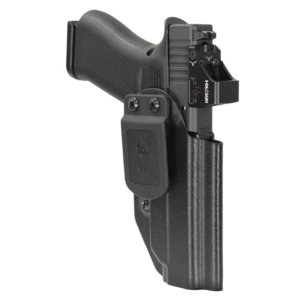 Mission First Tactical AIWB/OWB Holster for Glock 48 MOS Black Ambi Picture of Mission First Tactical Glock 48 MOS