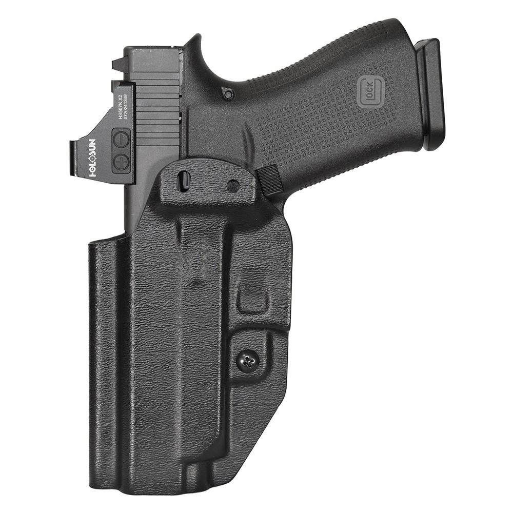 Mission First Tactical AIWB/OWB Holster for Glock 48 MOS Black Ambi Picture of Mission First Tactical Glock 48 MOS