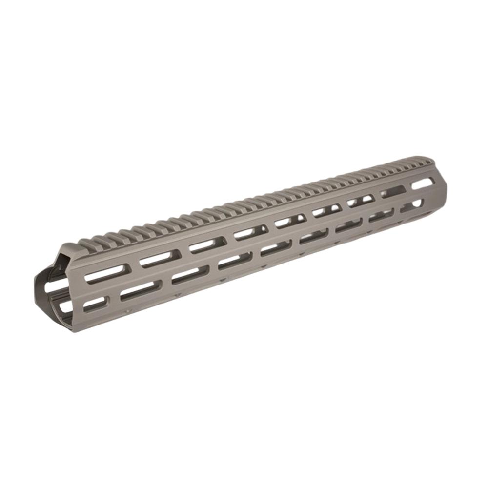 Q Honey Badger M-LOK AR Handguard 15'' Kit Grey Picture of Q LLC Q M-LOK AR Handguard 15'' Kit