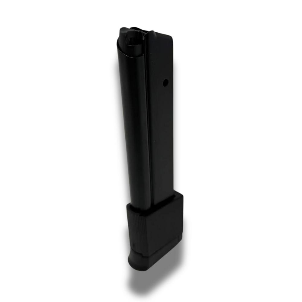 ProMag 1911 Handgun Magazine Blue Steel 9mm Luger 13/rd Picture of Promag Mfg. Inc. PROMAG 1911 9MM 13RD MAG BLUE STEEL