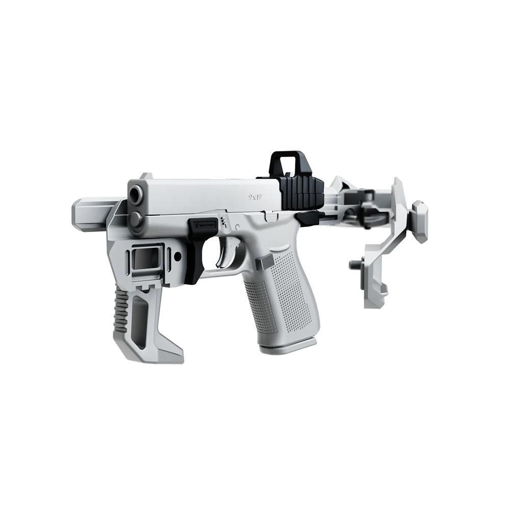 Recover Tactical SA43 20/20N Stabilizer Kit Upgrade for Glock 43/43X/48 Black Picture of Recover Tactical RECOVER TACTICAL G43/48 SUB COMPACT ADAPTOR SET FOR 2020N BLACK