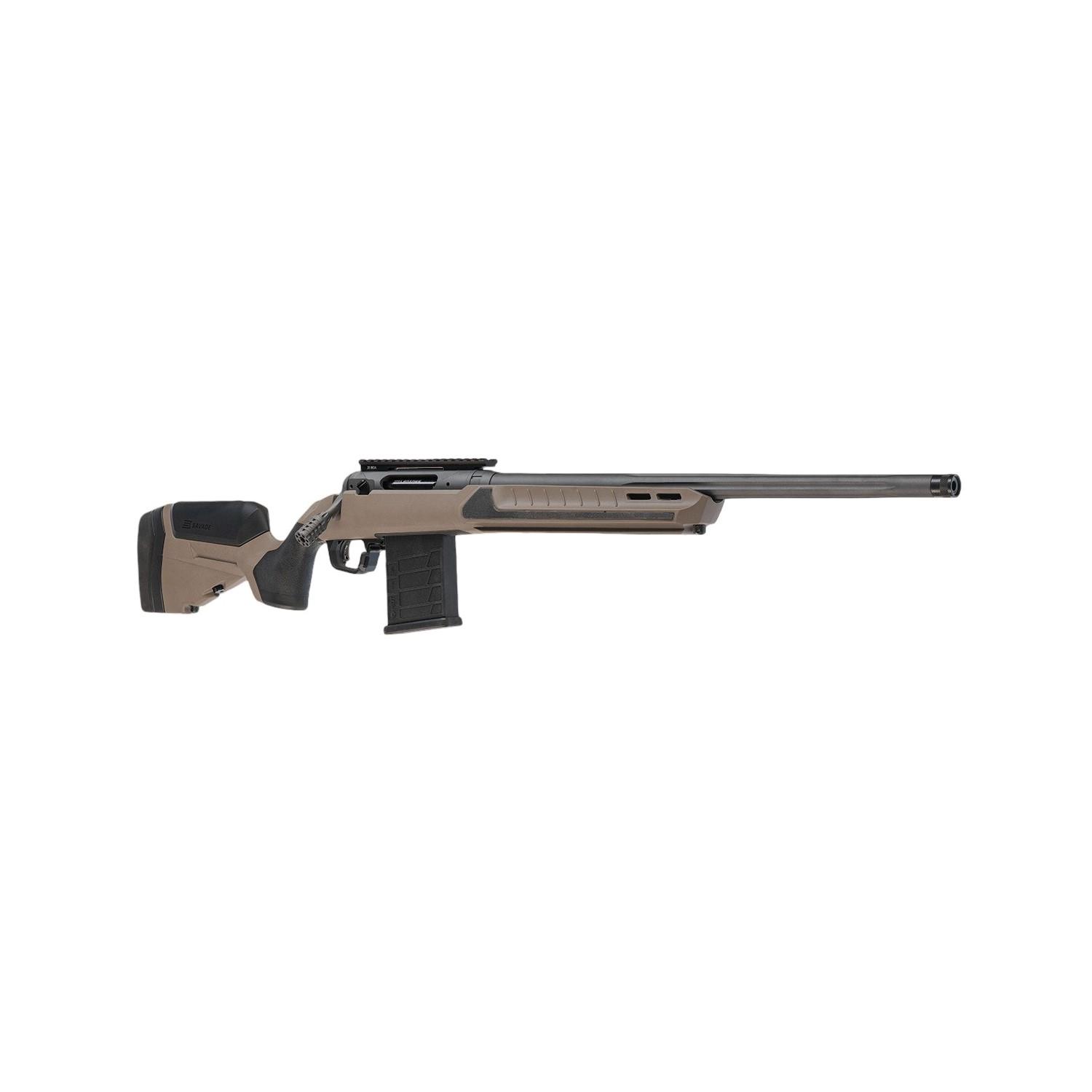 SAVAGE 110 CORE TACTICAL 308 WIN 24in Barrel Coyote Tan/Platinum Picture of Savage Arms SAVAGE 110 CORE TACTICAL 308 WIN 24in Brl