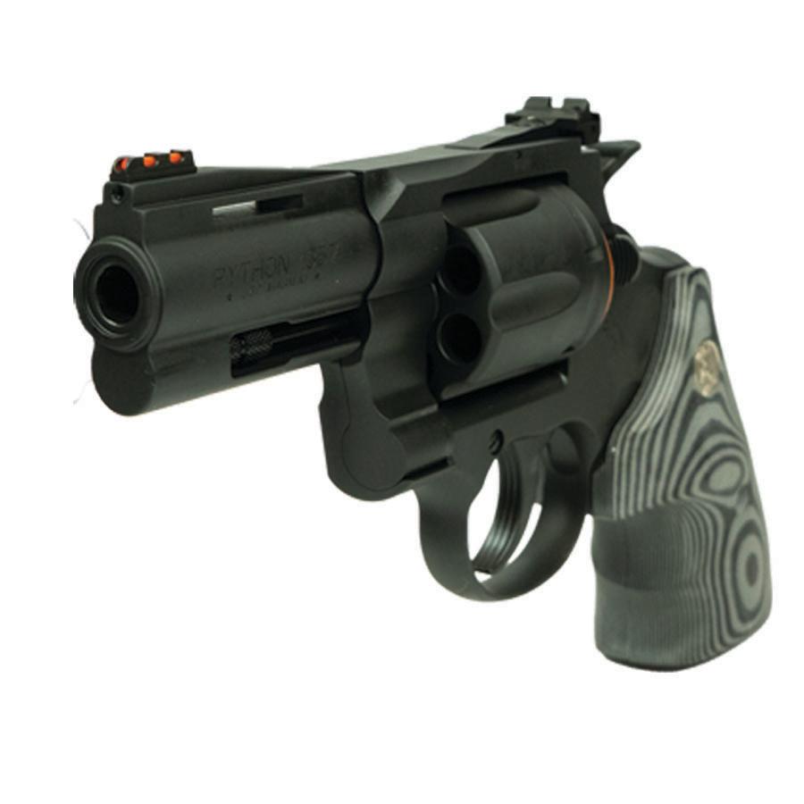 Colt Python Rugged Matte Blued Handgun .357 Mag 6rd Capacity 3" Barrel G10 Grips Picture of Colt Manufacturing Colt PYTHON 357MAG 3in 6rd MATTE BLUED