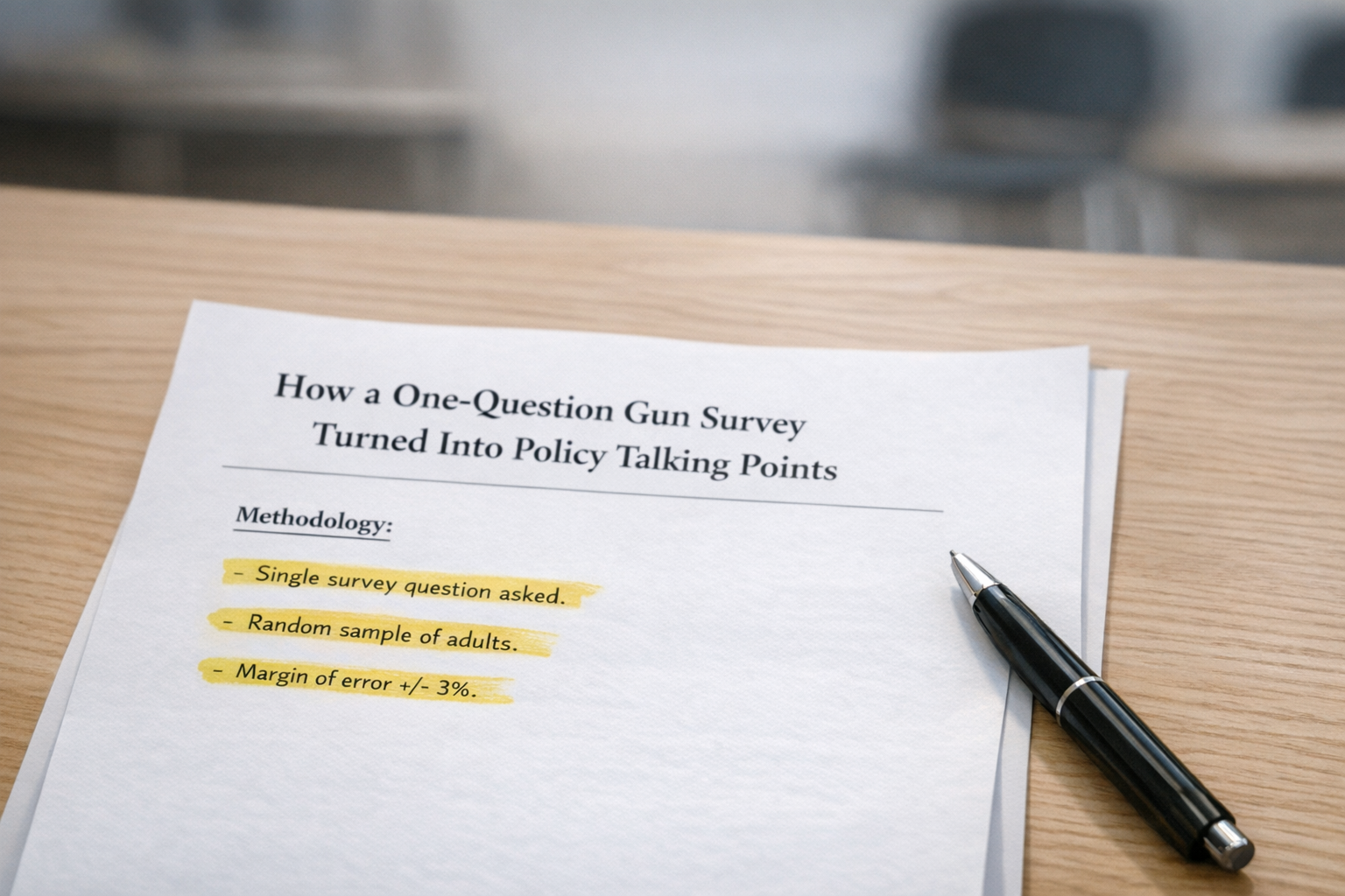 Questions Gun Evaluating Gun Surveys: When One Question Drives | Blvista