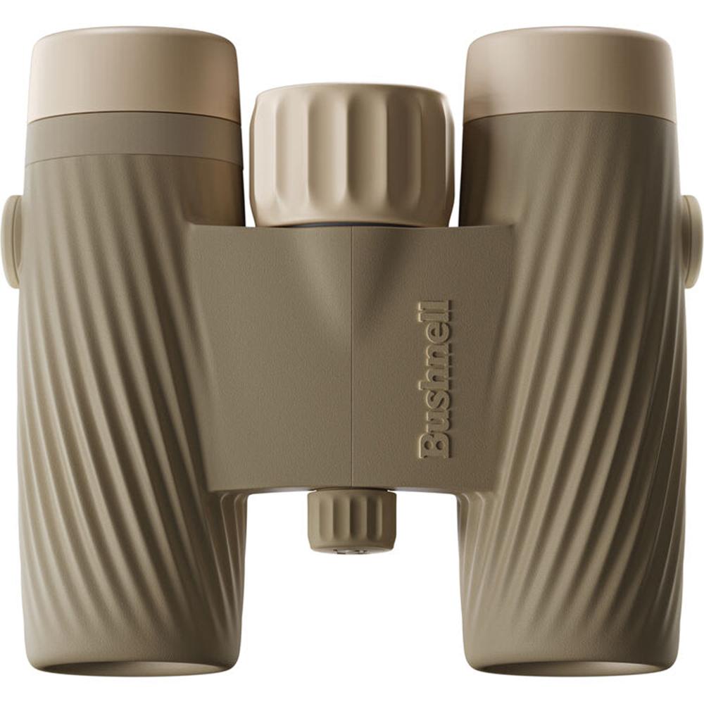 Bushnell A1 Compact Binoculars 10x25 Trench Tan Box Picture of Bushnell 10x25 A1 Trench Tan Roof Prism EXO FMC Box 5L