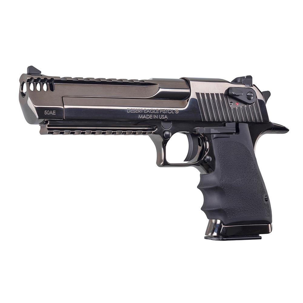 Magnum Research Desert Eagle Series Handgun .50AE 8rd Magazine 6" Barrel Black Nickel **BLEM Picture of Magnum Research Magnum Research Desert Eagle Black Nickle 50AE 6" Brl Aluminum Frame BLEM