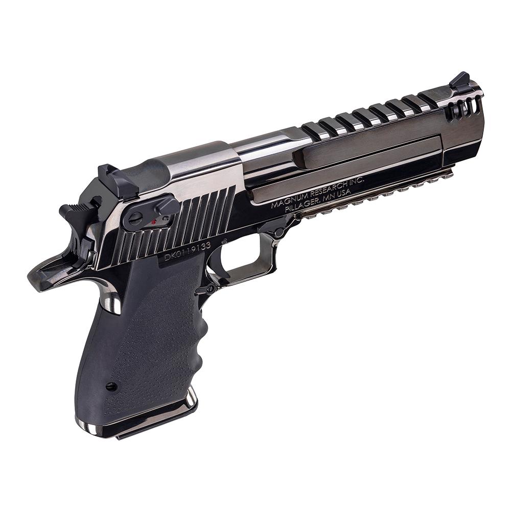 Magnum Research Desert Eagle Series Handgun .50AE 8rd Magazine 6" Barrel Black Nickel **BLEM Picture of Magnum Research Magnum Research Desert Eagle Black Nickle 50AE 6" Brl Aluminum Frame BLEM
