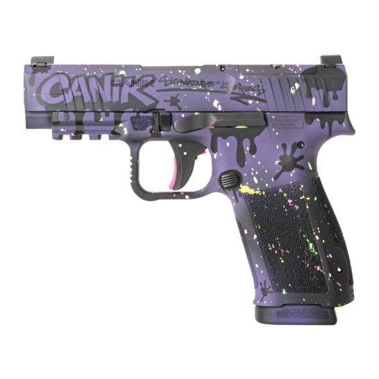 Canik Mete Signature Series Midnight Drip Handgun 9mm Luger 17rd Magazines (2) 3.5" Barrel Picture of Century Arms Canik SIGNATURE SERIES MIDNIGHT DRIP W/17RD MAG