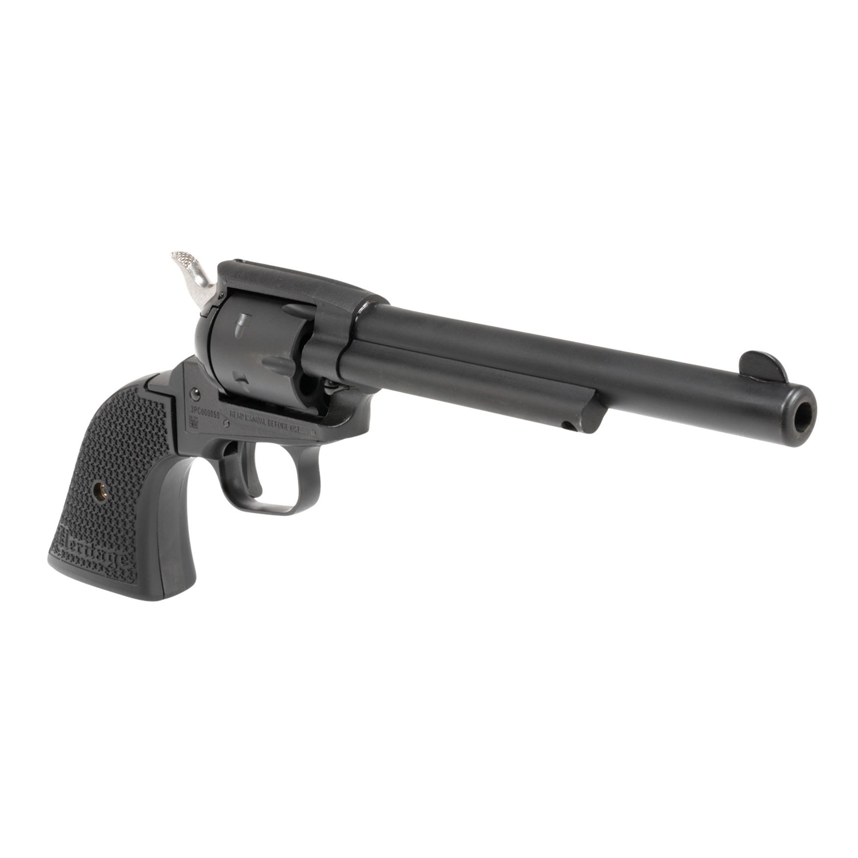 Heritage Rough Rider Steel Handgun .32 H&R 6rd Capacity 6.5" Barrel Black Satin poly Grip Picture of Taurus International - Heritage RR STEEL 32H&R 6 1/2''BBL 6RD BK SATIN POLY GRIPS