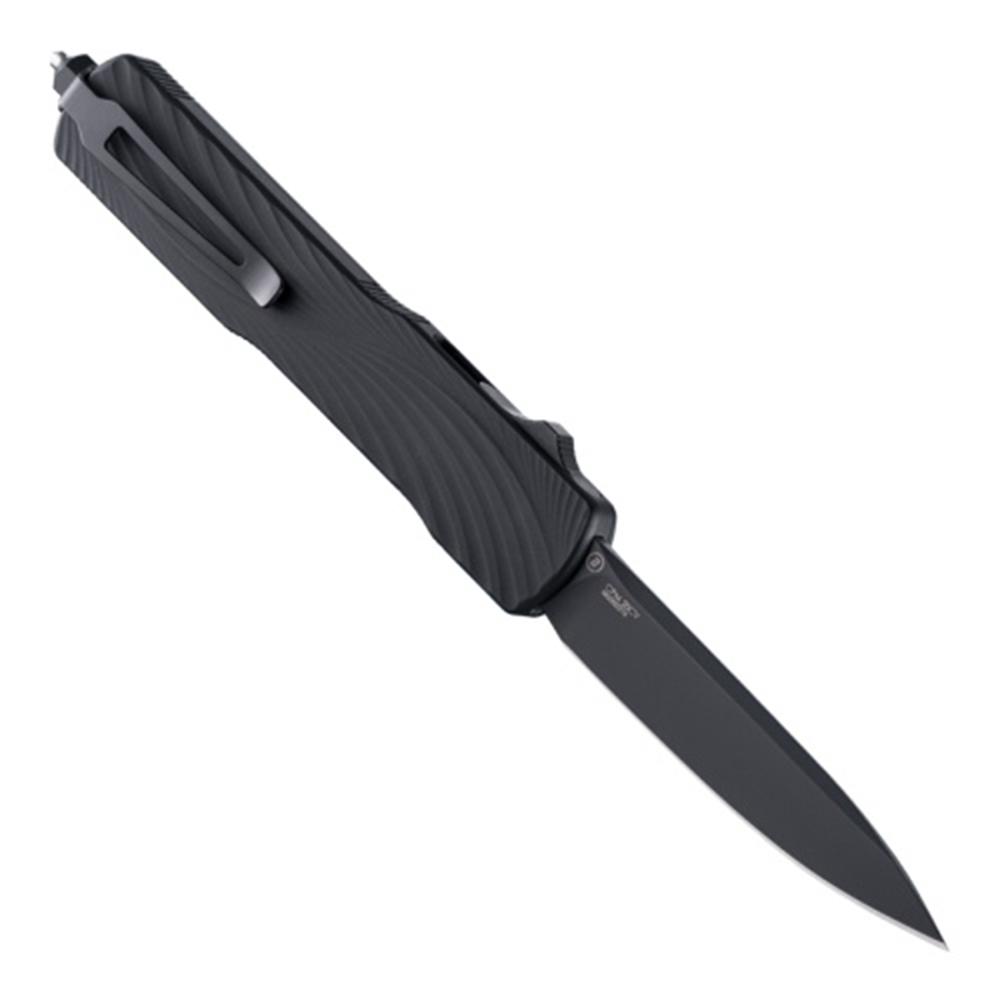 Hogue Counterstrike OTF Automatic Knife 3-3/8" Drop Point Blade Black Picture of Hogue Knife Counterstrike Out the Front Automatic 3.35" Drop Point Blade 20CV - Black
