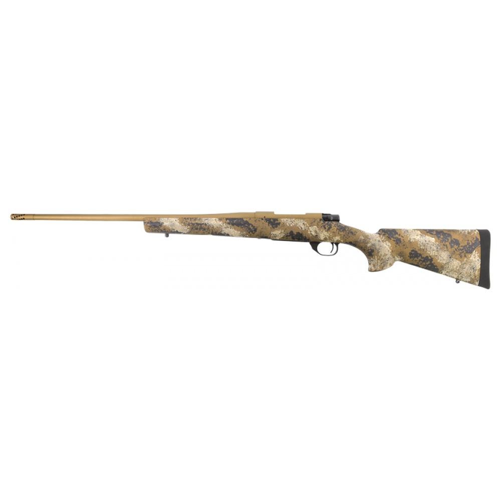 Howa M1500 Fence Line Mini Action Rifle .223 Rem 5rd Capacity 22" Threaded Barrel Scorched Earth Camo Stock Picture of Legacy Sports International Howa M1500 MINI ACTION 223 22'' STD MB HTI SCORCHED EARTH CAMO