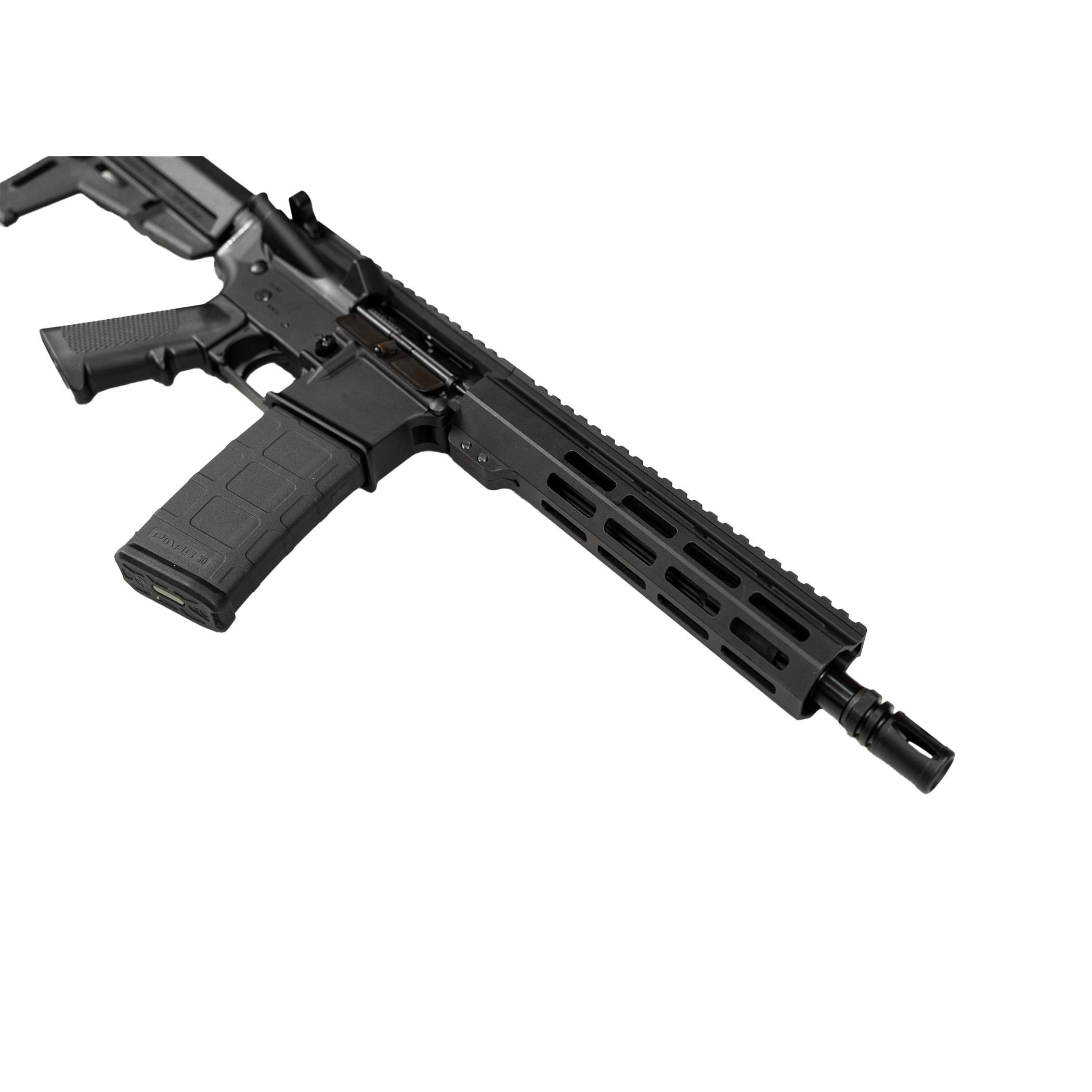 One Horse OH-15 Complete AR-15 Pistol 5.56mm 30rd Magazine 10.5" Barrel 9.25" M-LOK Handguard KAK Brace Picture of One Horse OH-15 Complete 10.5" 5.56 AR Pistol (KAK Brace)