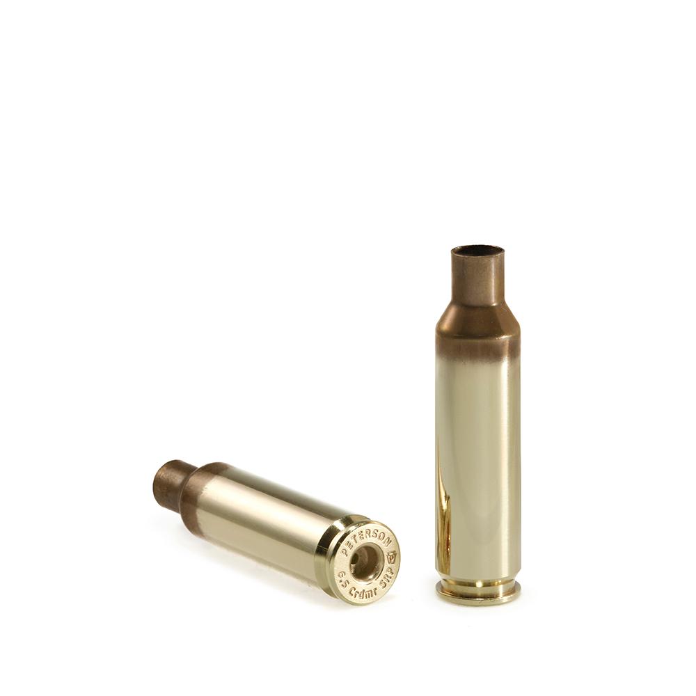 Peterson SRP(Small Rifle Primer) Unprimed Brass 6.5 Creedmoor - 50/ct