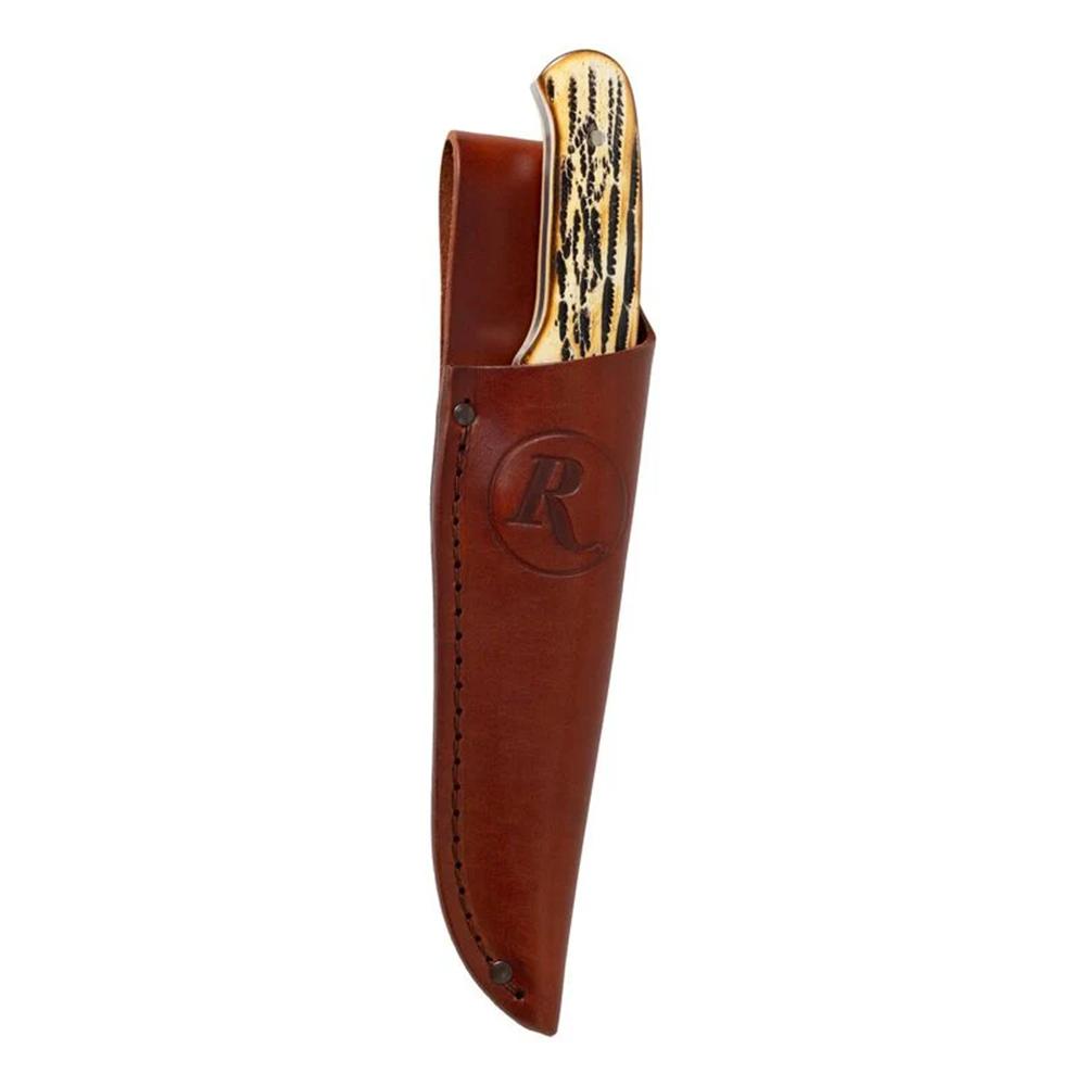 Remington 2026 Bullet Knife King of the Mountain 3-1/2" Drop Point Blade Stag Bone Picture of Remington Arms Co. Inc. REMINGTON 2026 BULLET KNIFE KING OF THE MOUNTAIN 3-1/2" FIXED BLADE