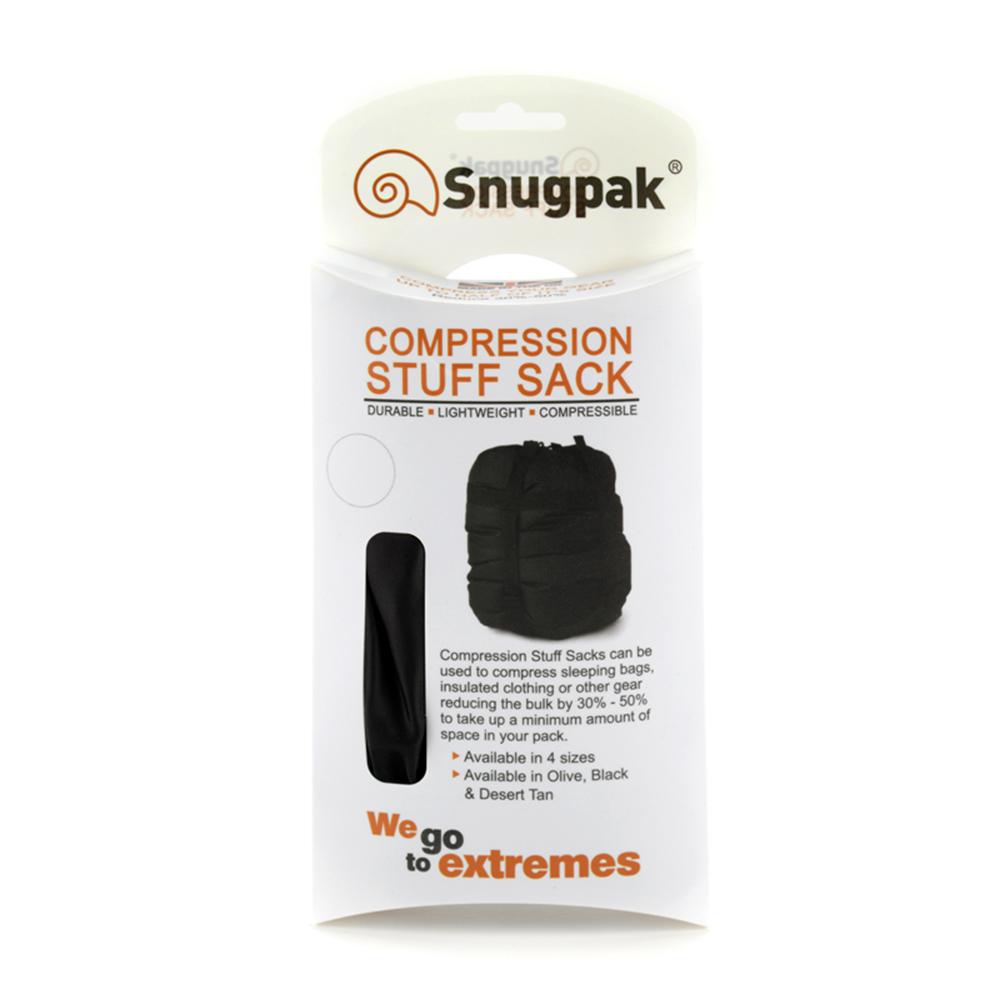 Snugpak Compression Stuff Sacks Medium Olive Picture of Snugpak SNUGPAK - COMPRESSION STUFF SACKS - OLIVE - MD