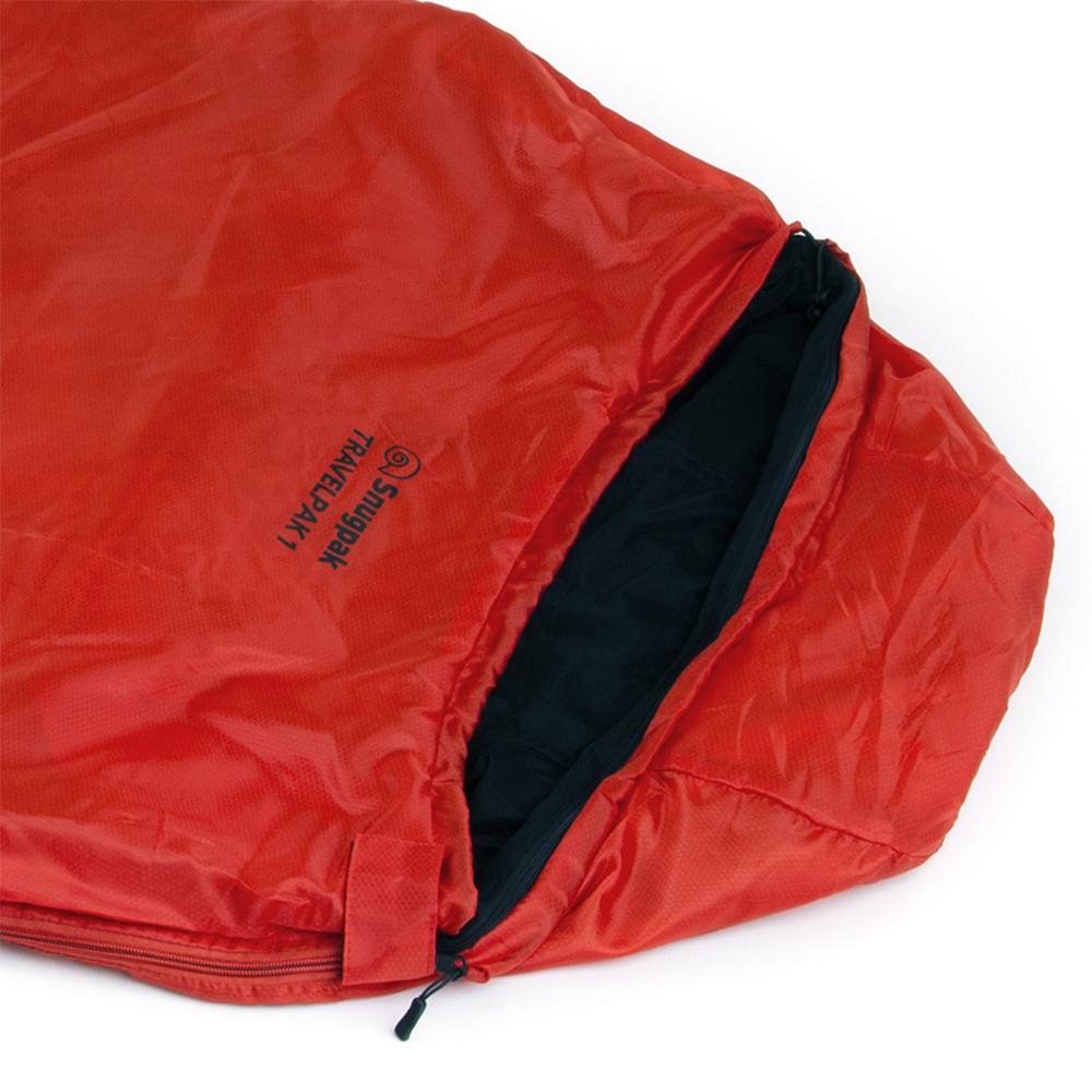 Snugpak Travelpak 1 WGTE Flame Red Picture of Snugpak SNUGPAK - TRAVELPAK 1 - FLAME RED - LZ