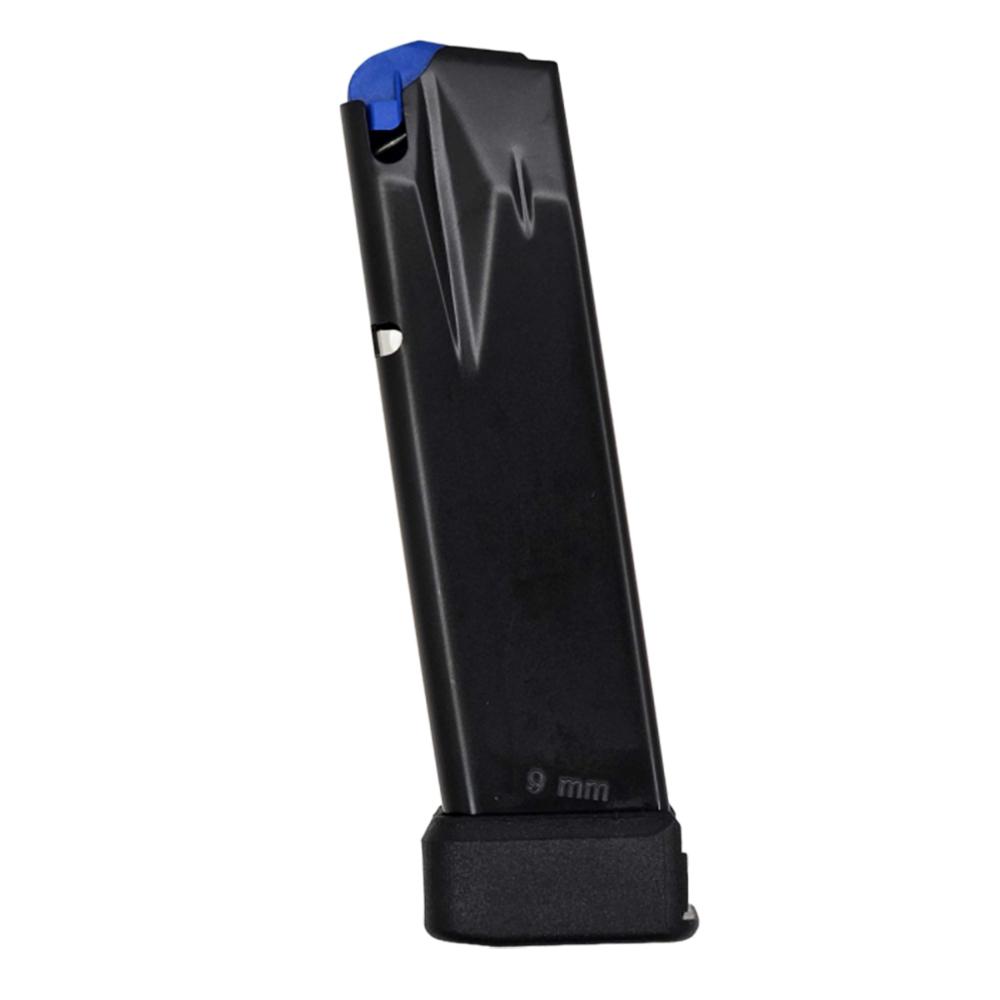 Walther PDP Pro SD Compact Handgun Magazine 9mm Luger 18/rd Picture of Walther Arms MAG PDP Compact 9MM 18RD Polymer Black MAG (FOR MAGWELL)