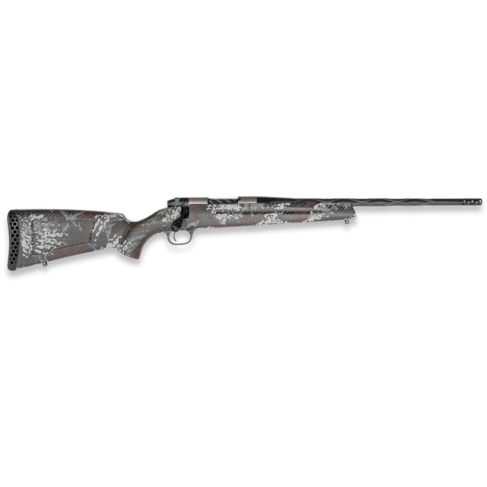 Weatherby Mark V Backcountry Capra Rifle .240 Wby Mag 2rd Capacity 21" 1/2x28 Barrel with 2" Muzzle Brake Grey Brown