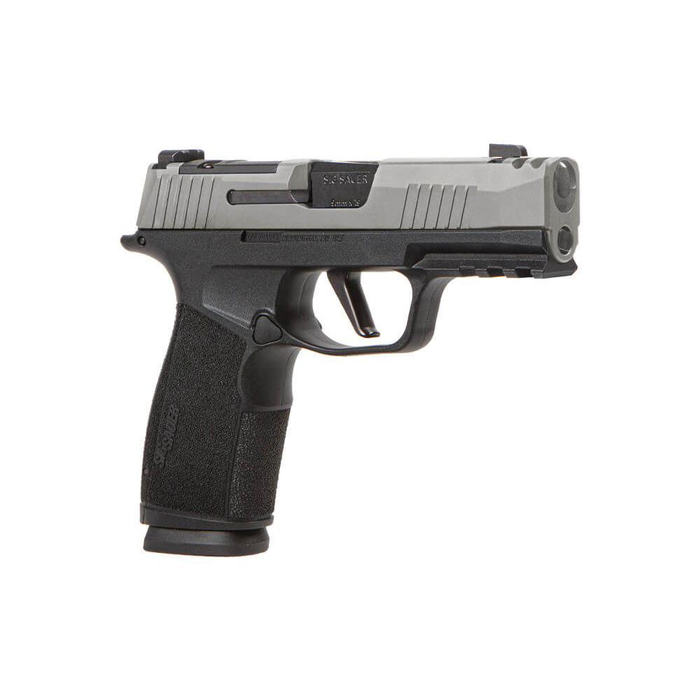 Sig Sauer P365 X-Macro Comp OR Handgun 9mm Luger 17rd Magazines (2) 3.1" Barrel Picture of Sig Sauer SIG P365 9MM 3.1IN COMP 2-T X-RAY 3 (2)17RD OPTIC READY